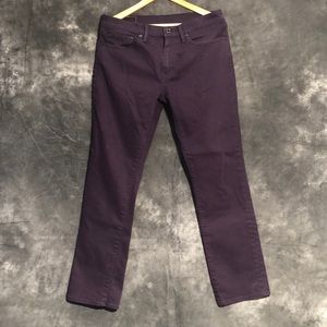Levi’s 511 men’s purple jeans 34X32